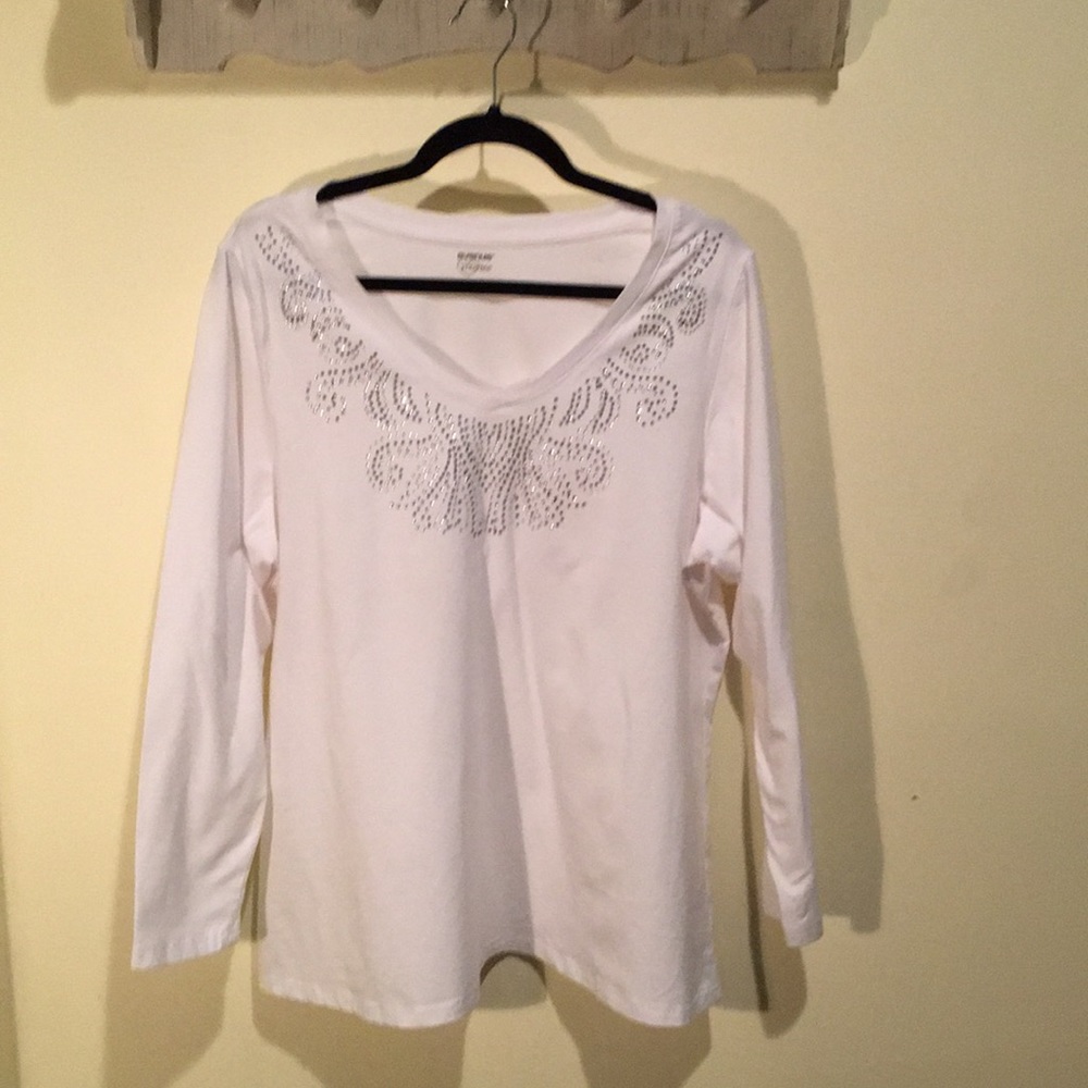 Avenue Yourtee White cotton Long sleeve T-Shirt
